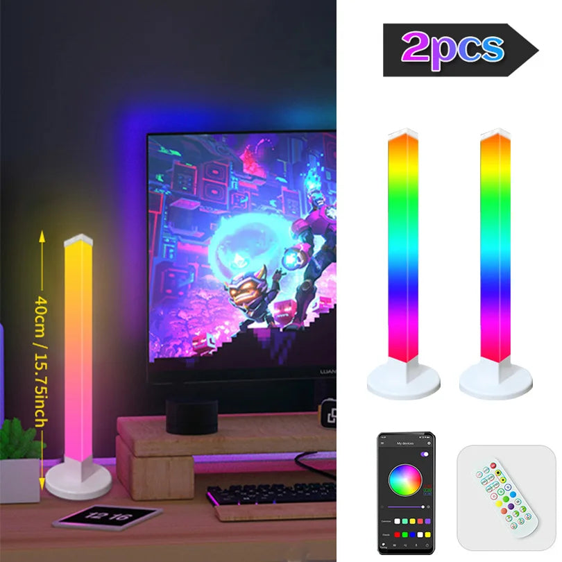 GlowCorner™ – Lampa Podłogowa RGB LED, Smart
